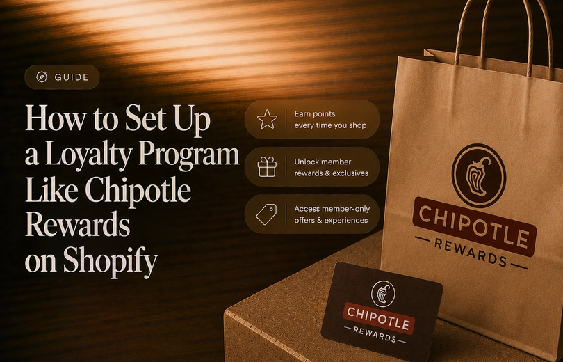 How to Set Up a Loyalty Program Like Chipotle Rewards on Shopify