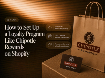 How to Set Up a Loyalty Program Like Chipotle Rewards on Shopify