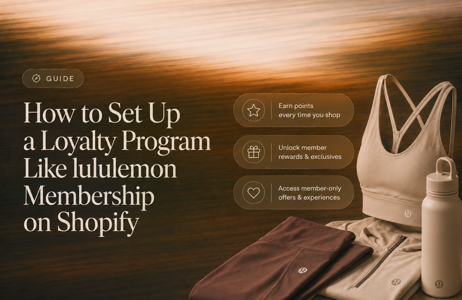 How to Set Up a Loyalty Program Like lululemon Membership on Shopify