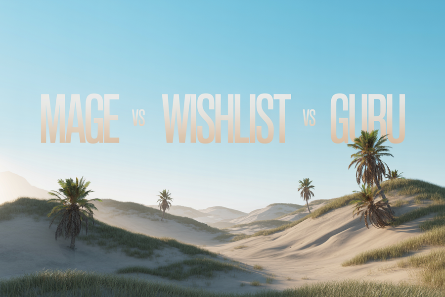 Mage vs SE Wishlist Engine vs Wishlist Guru: 2026 Comparison