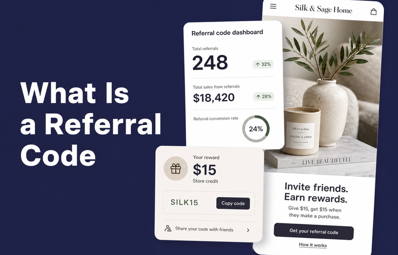 What Is a Referral Code & How Does It Drive Ecommerce Sales?