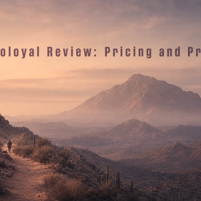 Loloyal Shopify loyalty and referral app review showing points, VIP tiers, and pricing plans