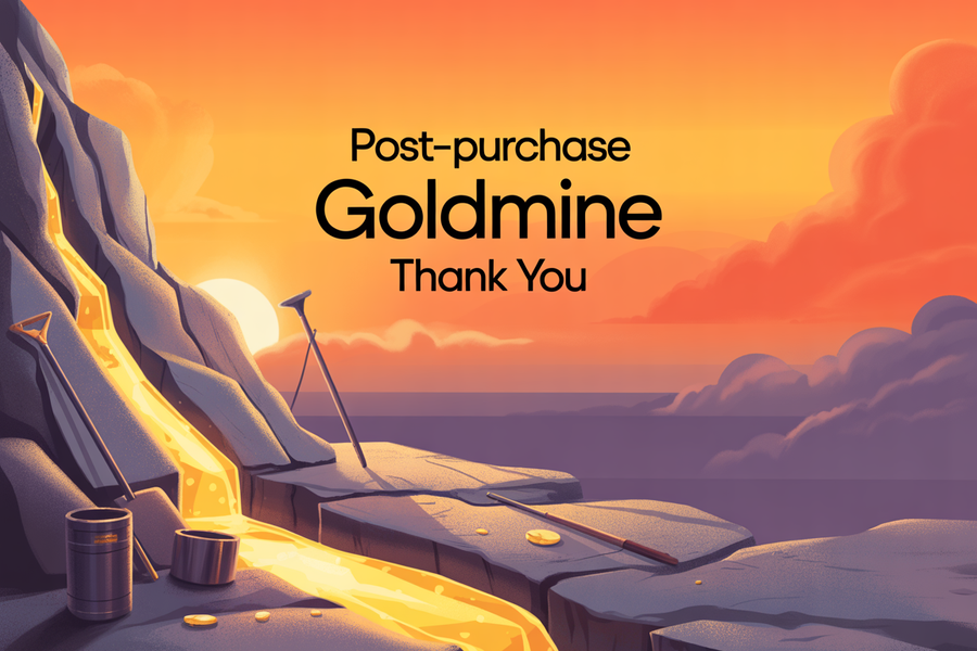 The Post-Purchase Goldmine: Boosting Second-Order Rates on the Thank You Page