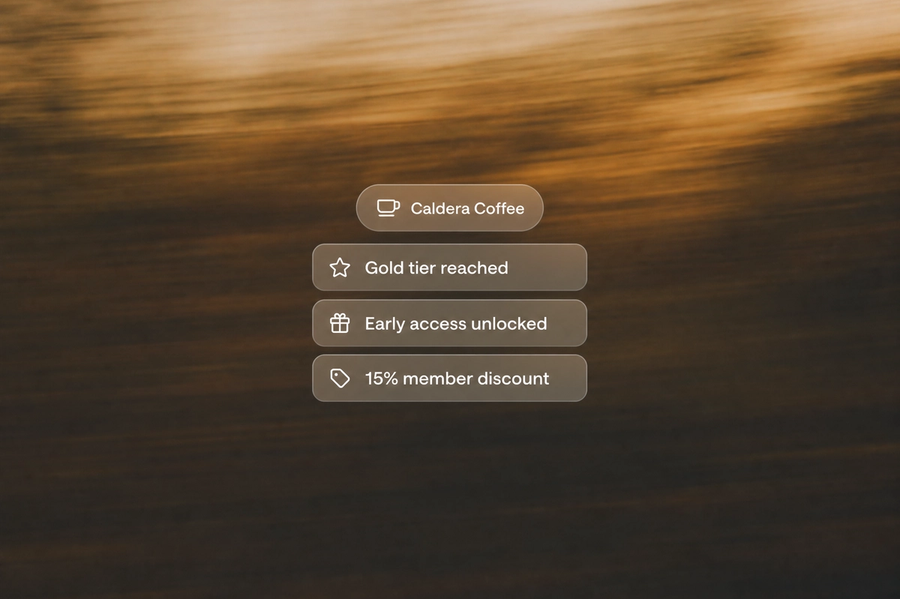 Minimalist landscape with "Best Shopify Loyalty Apps for Outdoor and Adventure Brands in 2026" text overlaid in sky, represen