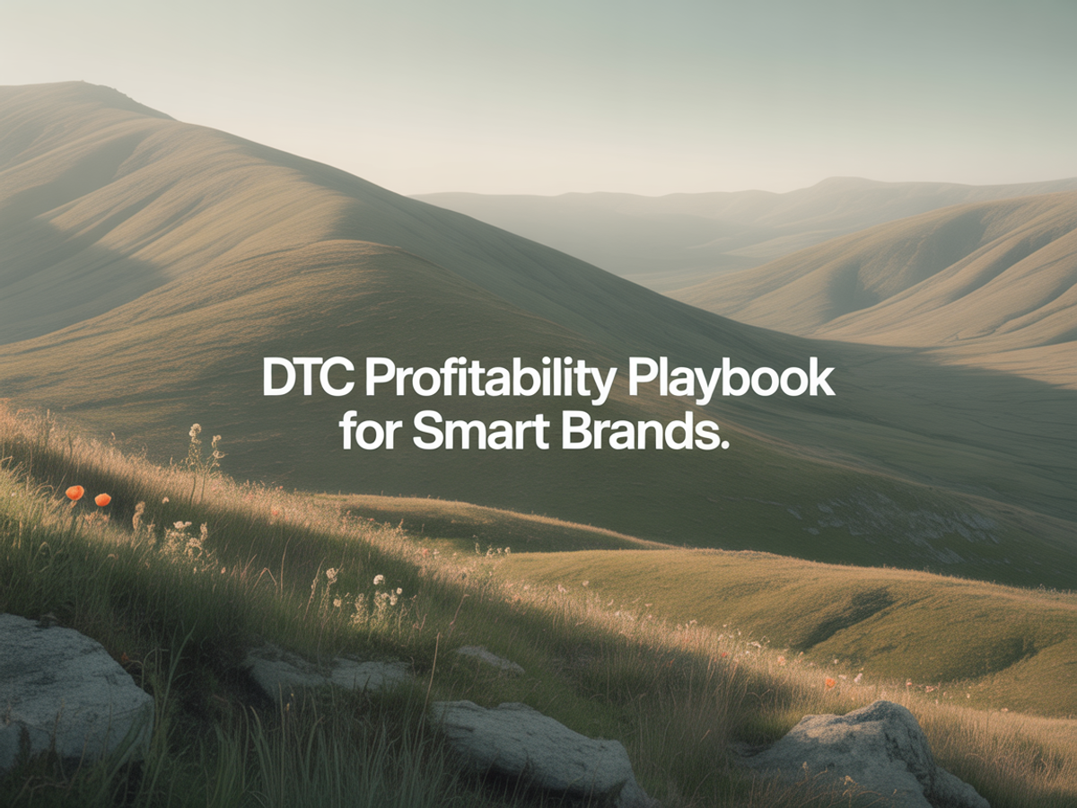 The DTC Profitability Playbook: How Smart Brands Are Growing in 2026