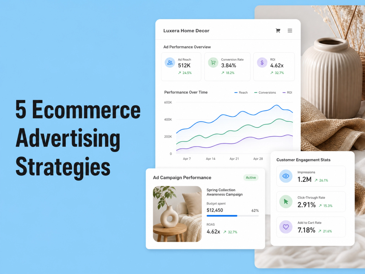 5 Best Ecommerce Advertising Strategies to Scale Your Business