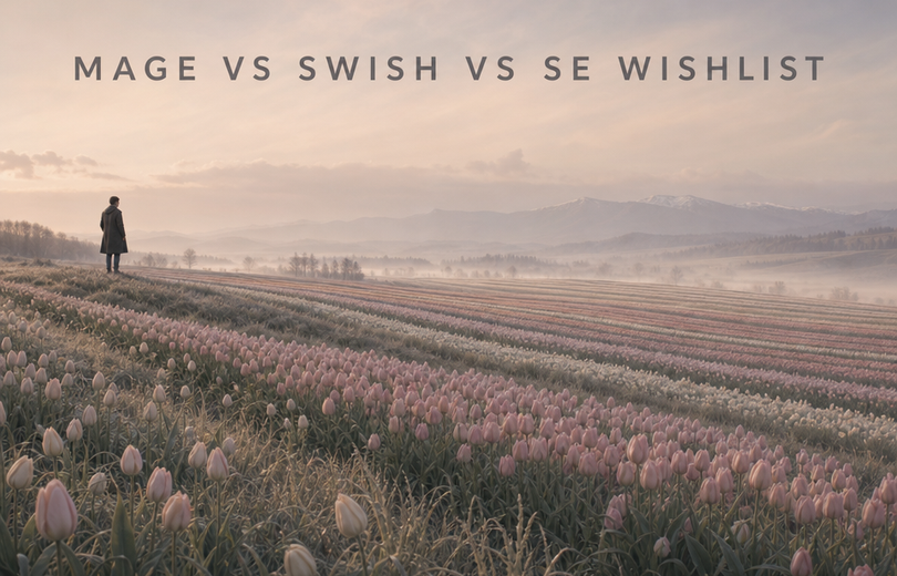 Mage vs Swish (Wishlist King) vs SE Wishlist Engine: 2026 Comparison