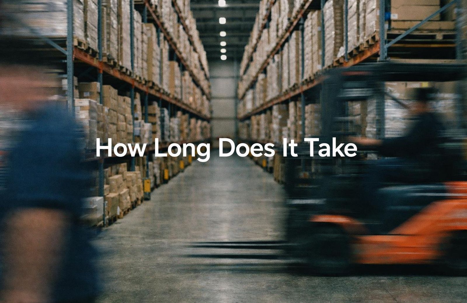 White text reading “How Long Does It Take” over a soft gradient background.