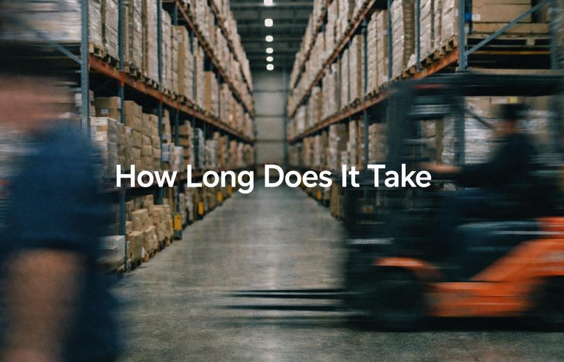 White text reading “How Long Does It Take” over a soft gradient background.