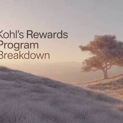 Kohl's Rewards Program: A Complete Breakdown