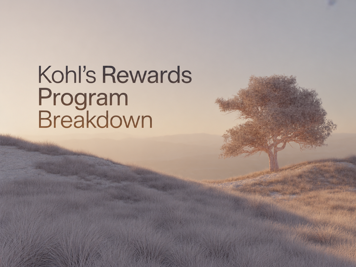 Kohl's Rewards Program: A Complete Breakdown