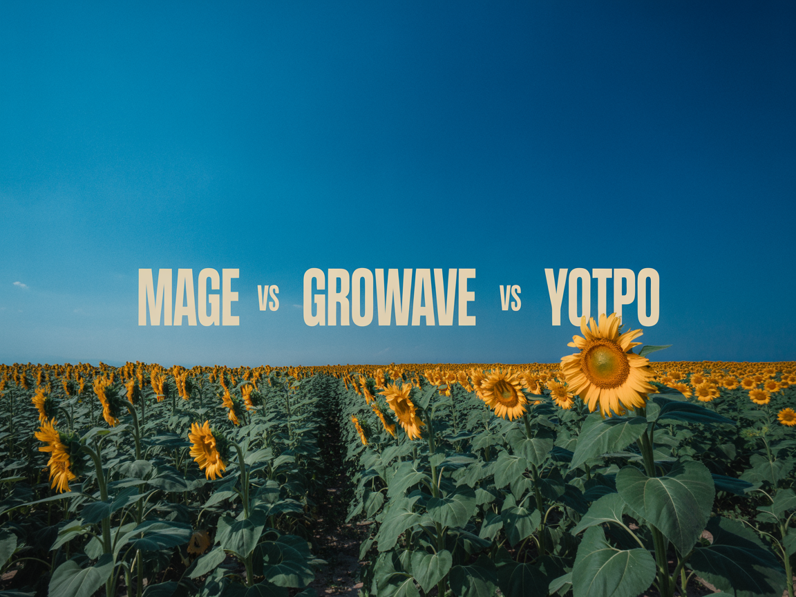 Mage vs Growave vs Yotpo: 2026 Comparison
