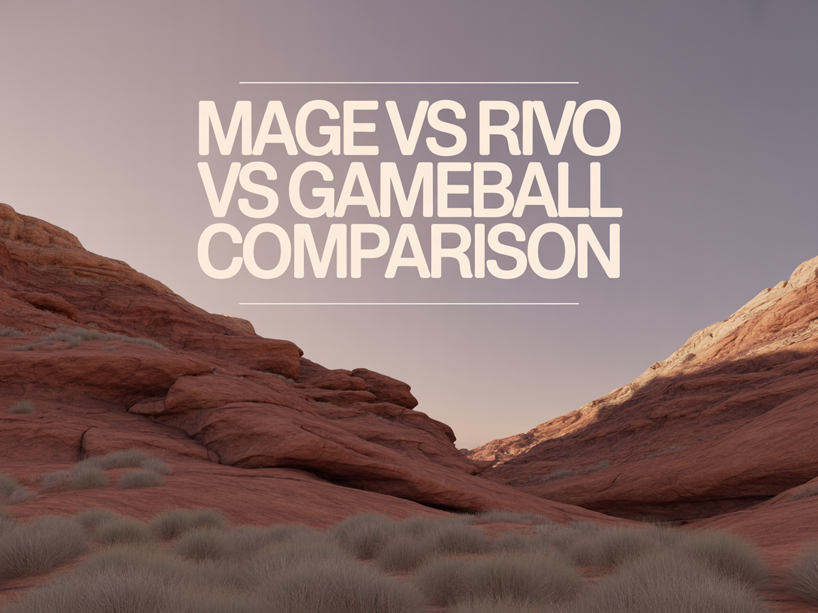 Mage vs Rivo vs Gameball: 2026 Comparison