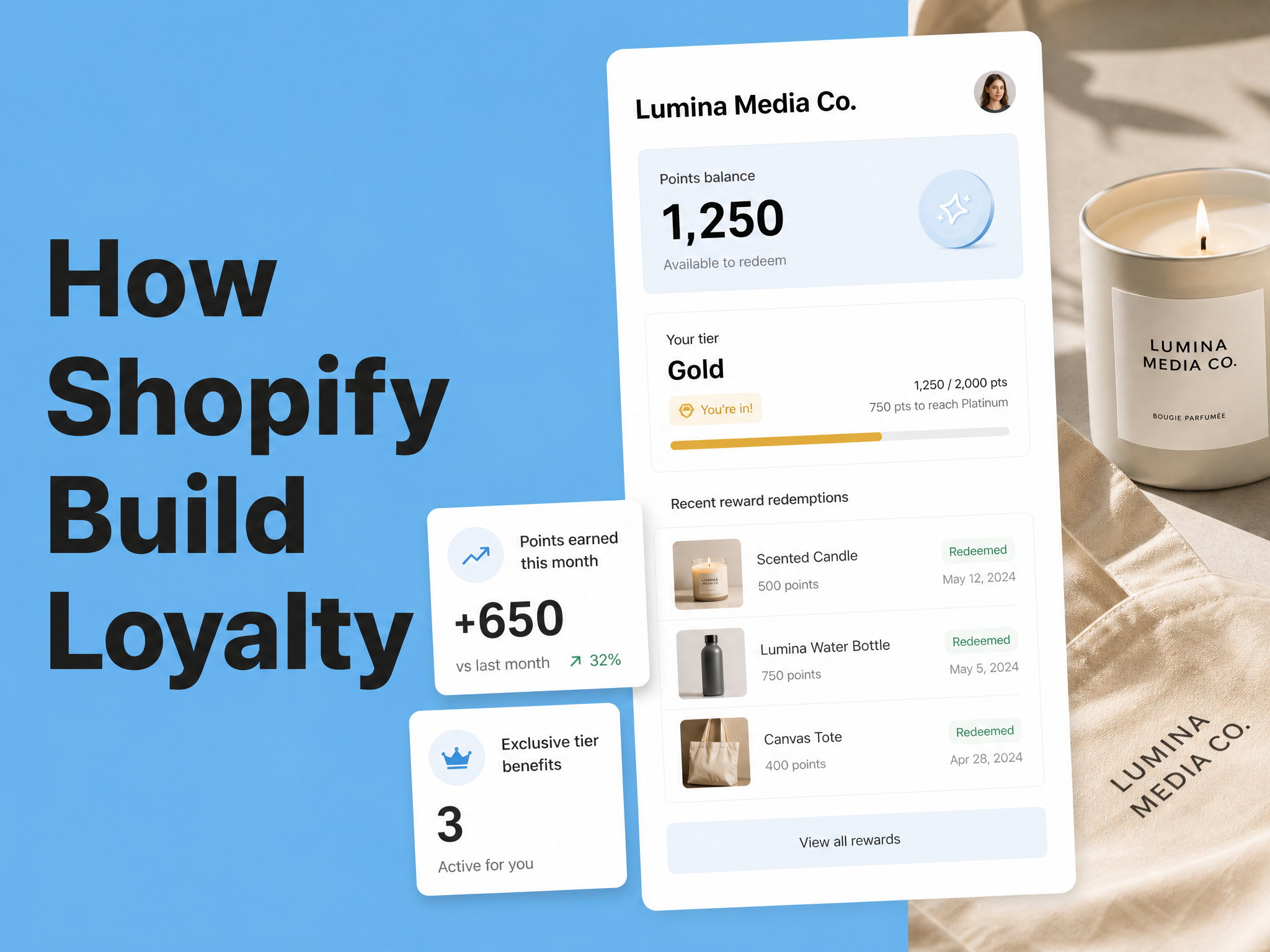 Cinematic minimalist landscape with article title "How Shopify Book and Media Brands Build Loyalty in a Subscription World" d