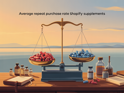 Average Repeat Purchase Rate: Shopify Supplements