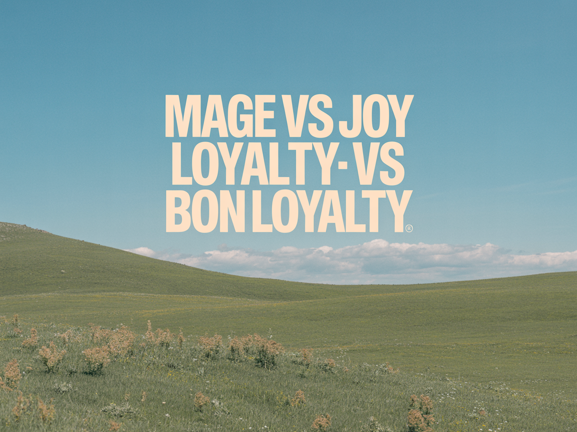 Mage vs Joy Loyalty vs BON Loyalty: 2026 Comparison