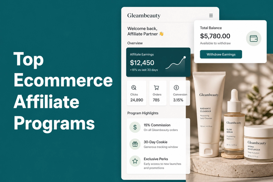 Top 10 Ecommerce Affiliate Programs to Be a Part of in 2026