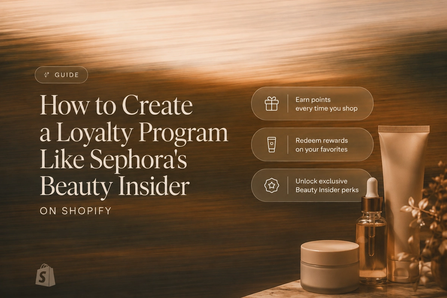 How to Set Up a Loyalty Program Like Sephora's Beauty Insider on Shopify