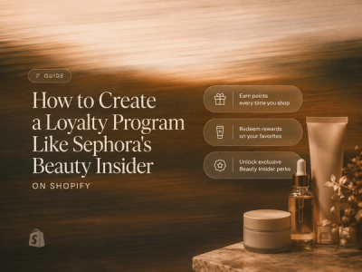 How to Set Up a Loyalty Program Like Sephora's Beauty Insider on Shopify