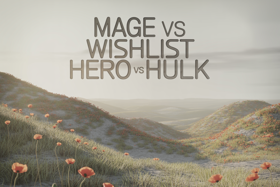 Mage vs Wishlist Hero vs Hulk Wishlist & Favorites: 2026 Comparison
