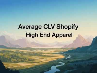 Average CLV: Shopify High-End Apparel
