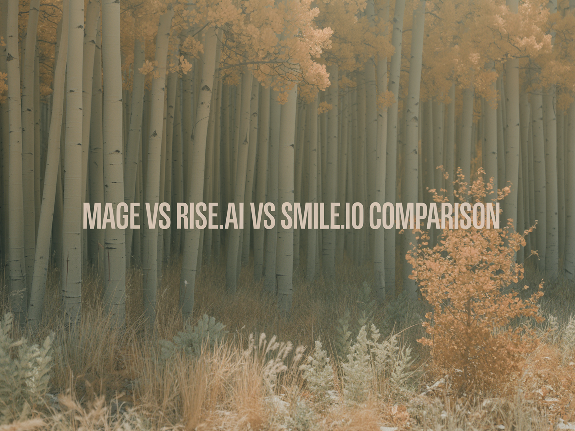 Mage vs Rise.ai vs Smile.io: 2026 Comparison