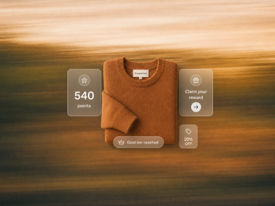 Minimalist landscape with article title "Best Shopify Loyalty Apps for Subscription Box Brands in 2026" displayed in the sky