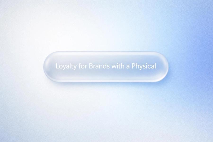 White text reading “Loyalty for Brands with a Physical Store: POS, Wallet Passes, and Receipt Scanning” on a soft gradient ba