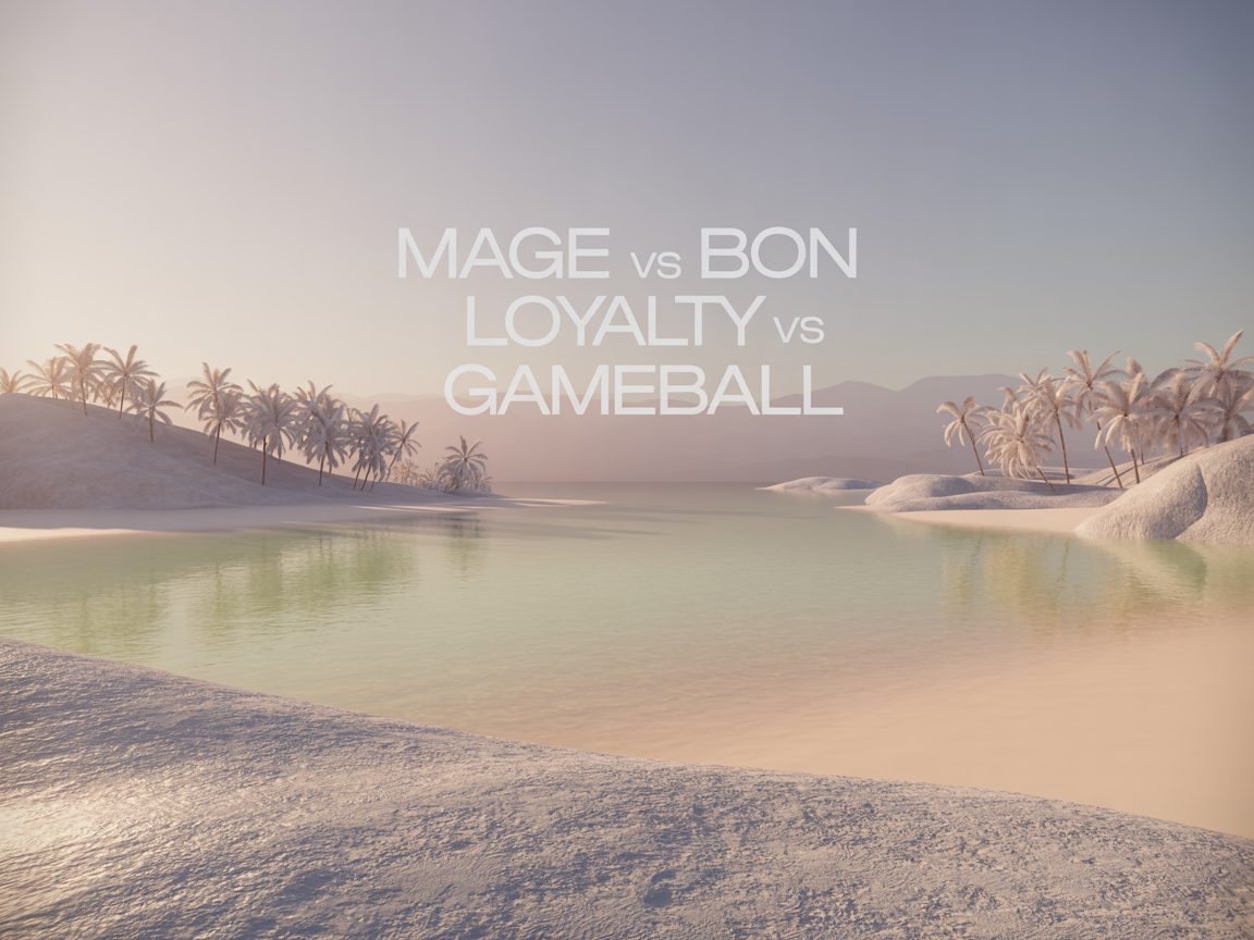 Mage vs BON Loyalty vs Gameball: 2026 Comparison