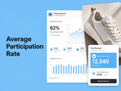 Average Participation Rate: Shopify Footwear Brands