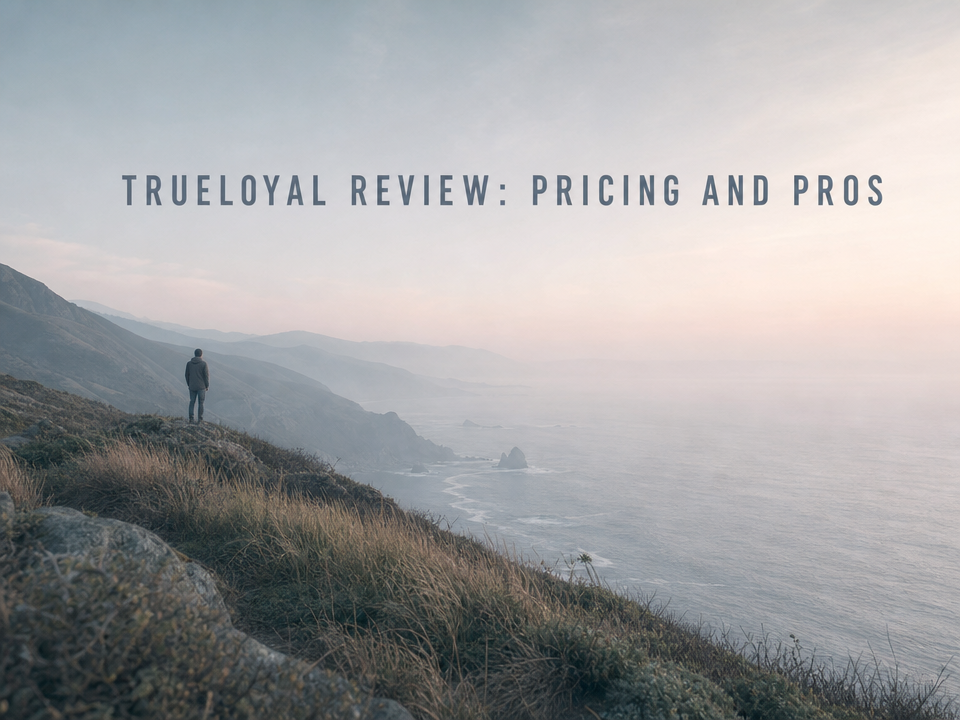 TrueLoyal Shopify loyalty app review showing loyalty points, referrals, and rewards features