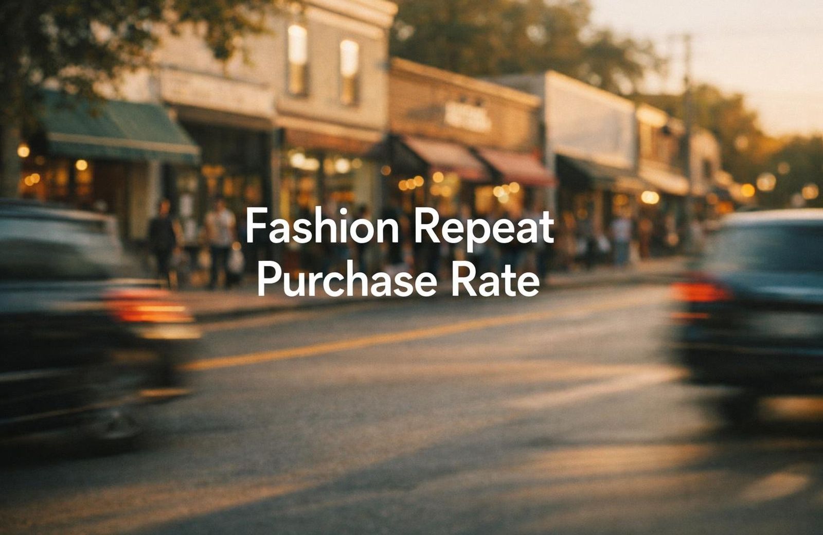 Fashion & Apparel Repeat Purchase Benchmarks for Shopify Brands in 2026
