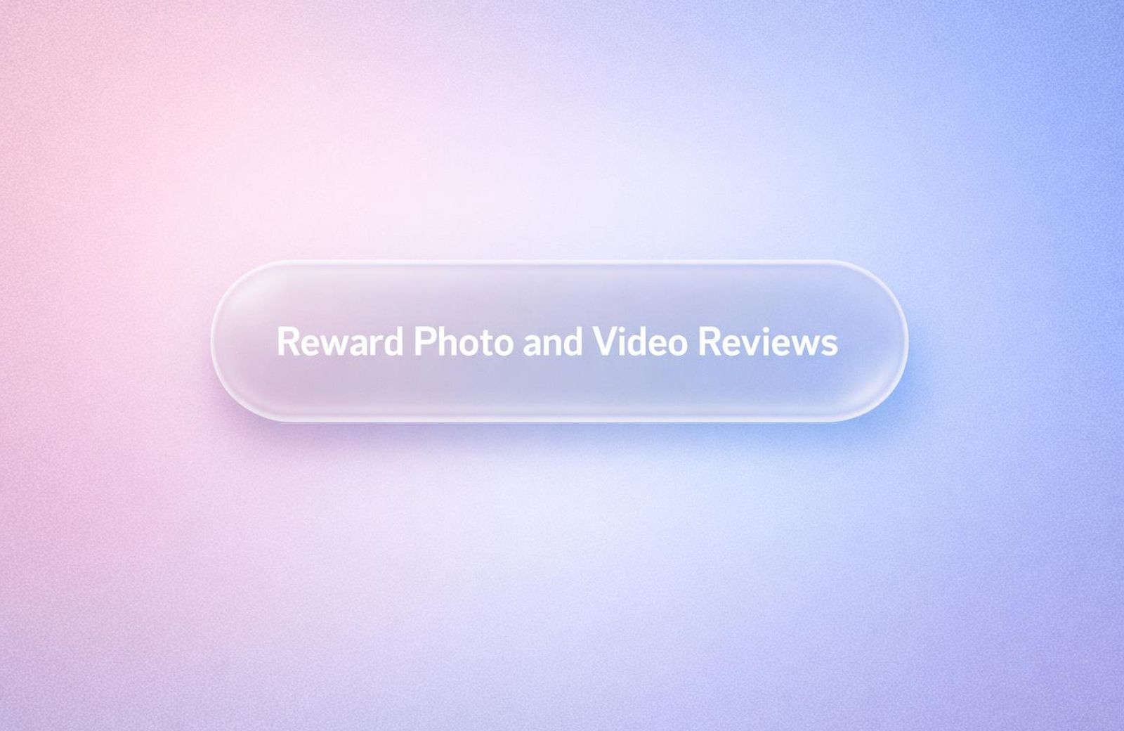 White text reading “Reward Photo and Video Reviews” over a soft gradient background.
