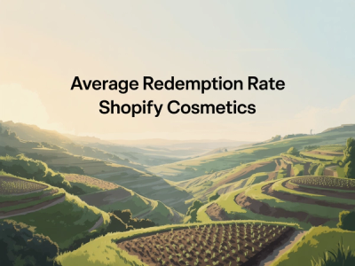 Average Redemption Rate: Shopify Cosmetics