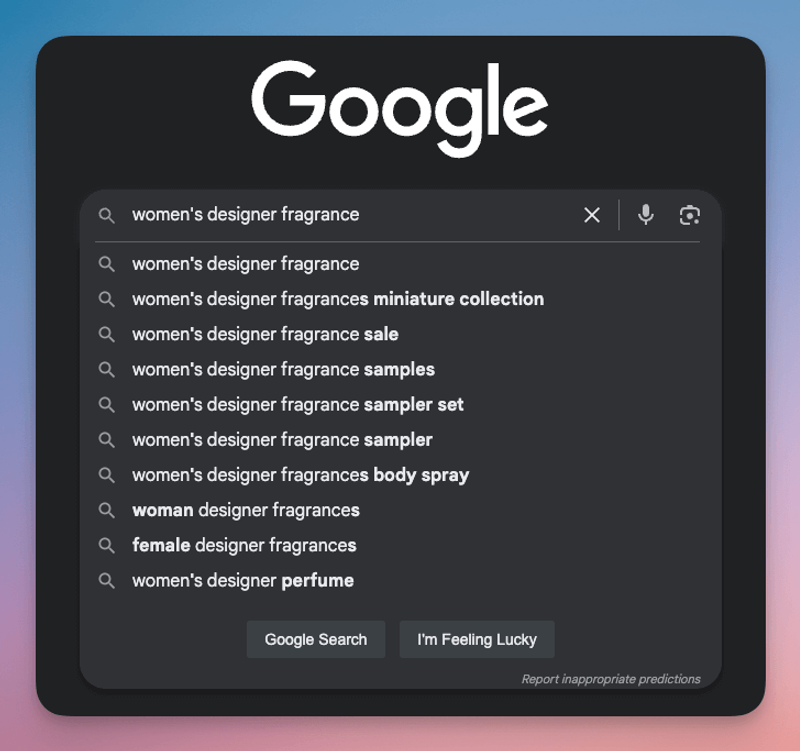 example-of-google-search-for-keyword-research