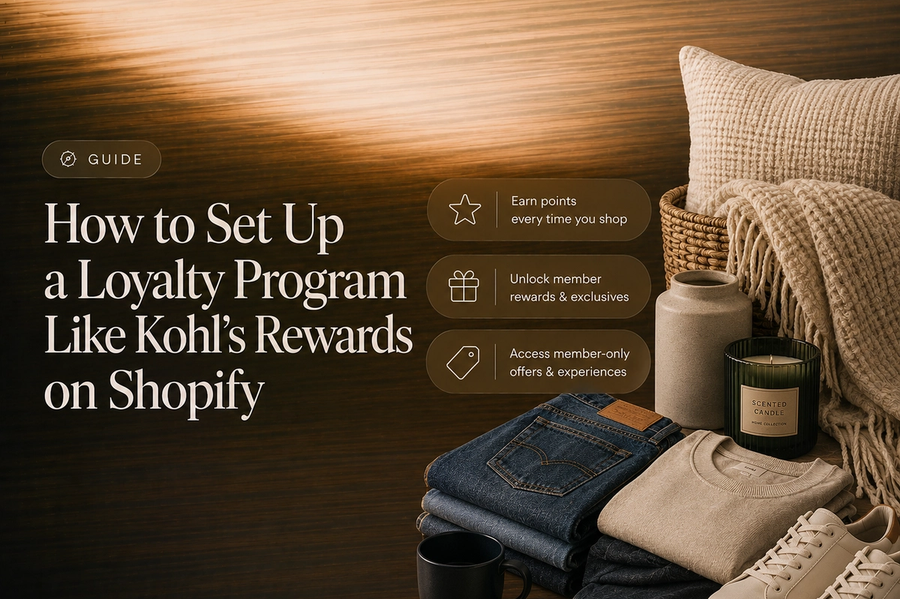 How to Set Up a Loyalty Program Like Kohl's Rewards on Shopify