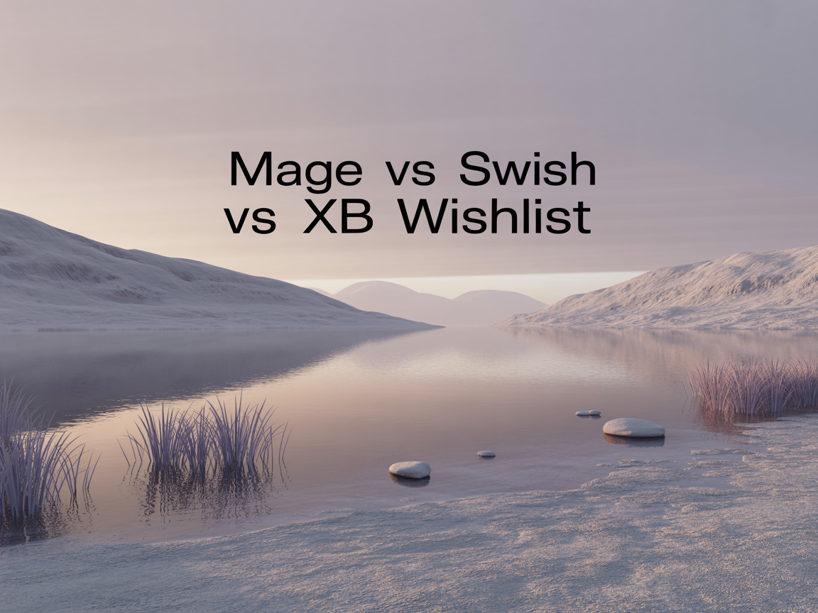 Mage vs Swish (Wishlist King) vs XB Wishlist: 2026 Comparison