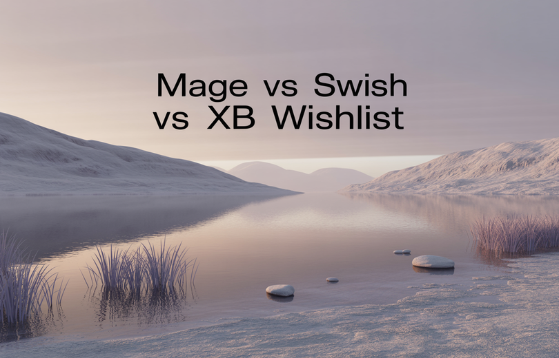 Mage vs Swish (Wishlist King) vs XB Wishlist: 2026 Comparison