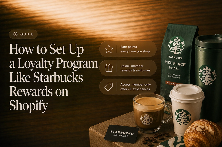 How to Set Up a Loyalty Program Like Starbucks Rewards on Shopify