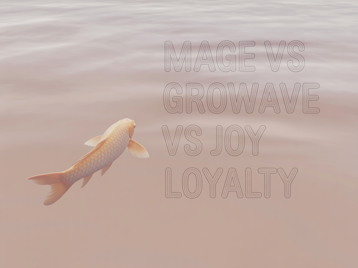 Mage vs Growave vs Joy Loyalty: 2026 Comparison
