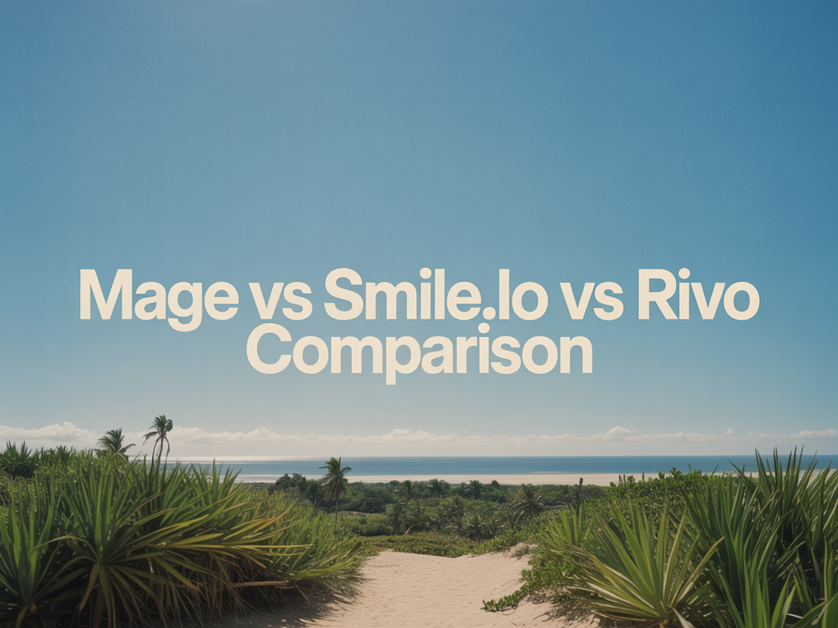 Mage vs Smile.io vs Rivo: 2026 Comparison