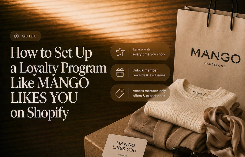 How to Set Up a Loyalty Program Like MANGO LIKES YOU on Shopify