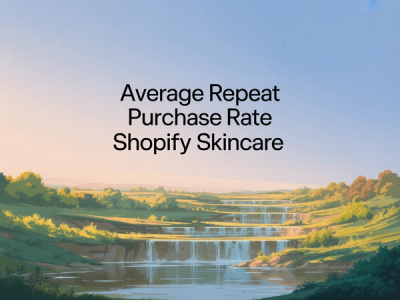 Average Repeat Purchase Rate: Shopify Skincare