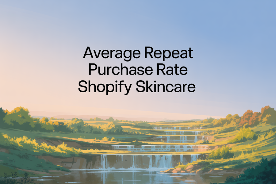 Average Repeat Purchase Rate: Shopify Skincare