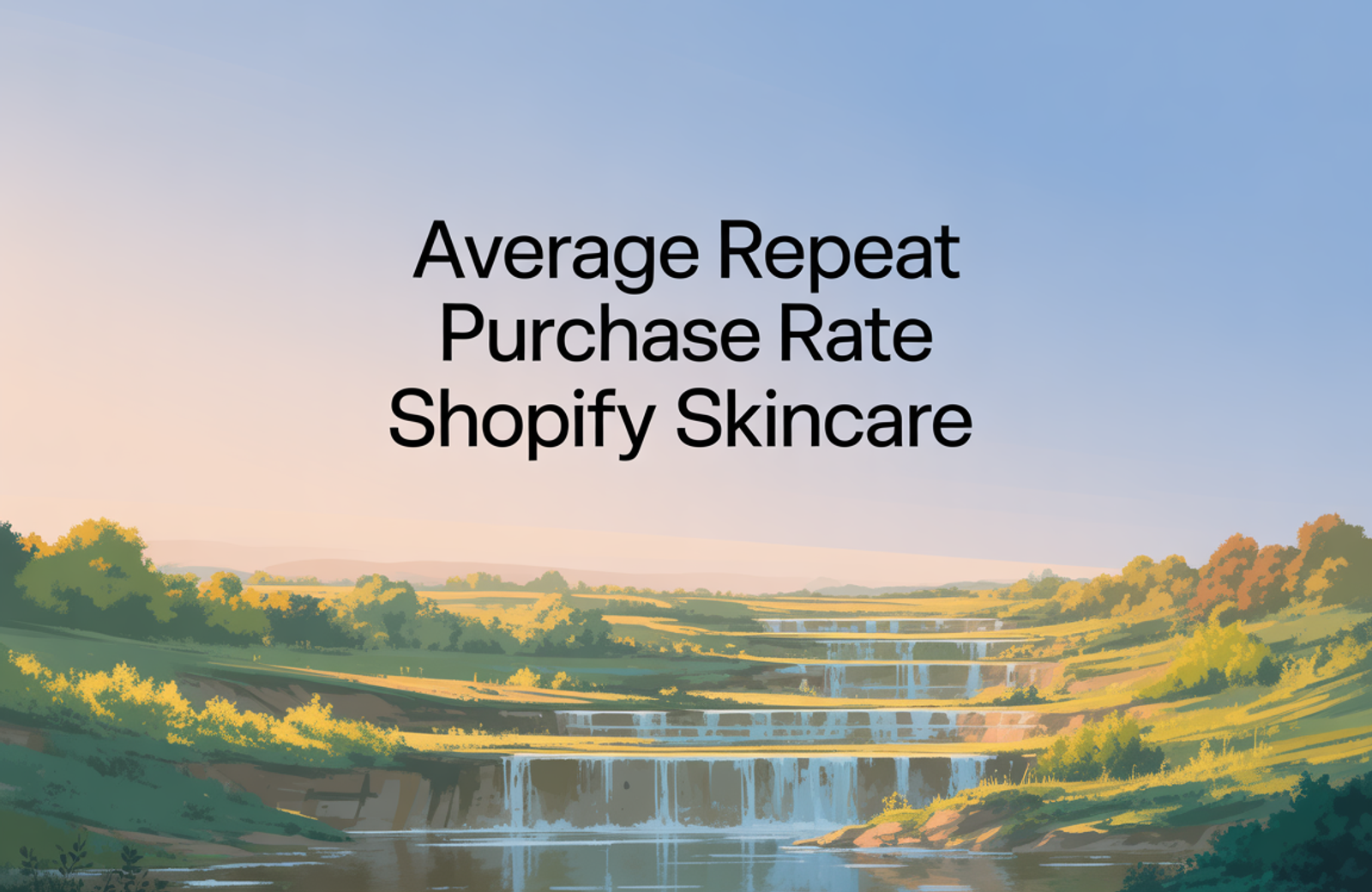 Average Repeat Purchase Rate: Shopify Skincare