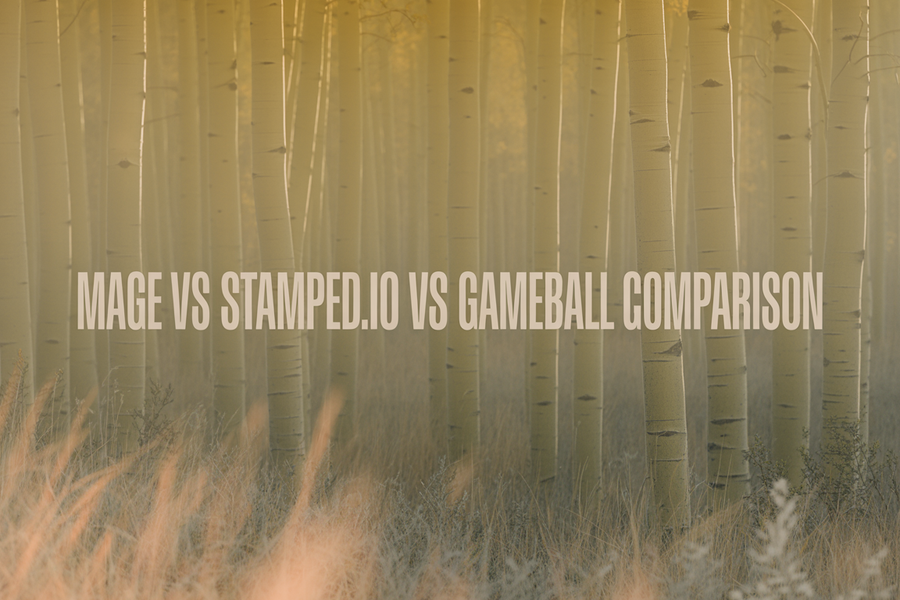 Mage vs Stamped.io vs Gameball: 2026 Comparison