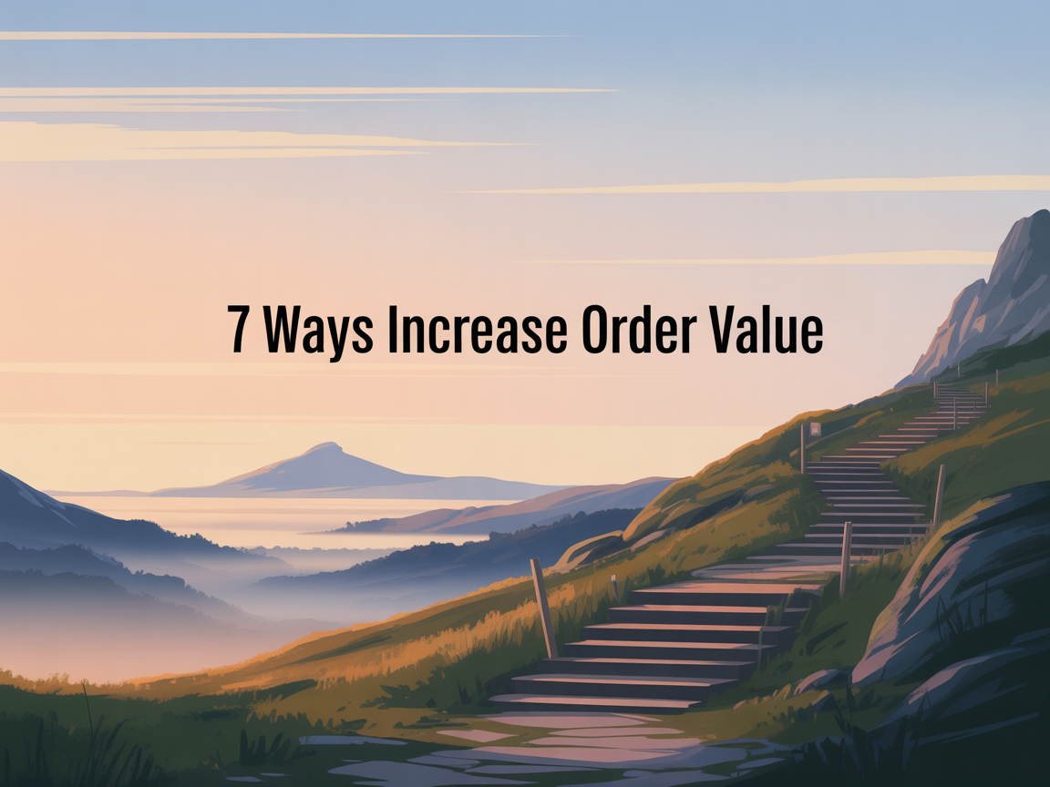 7 Ways to Increase Average Order Value on Shopify