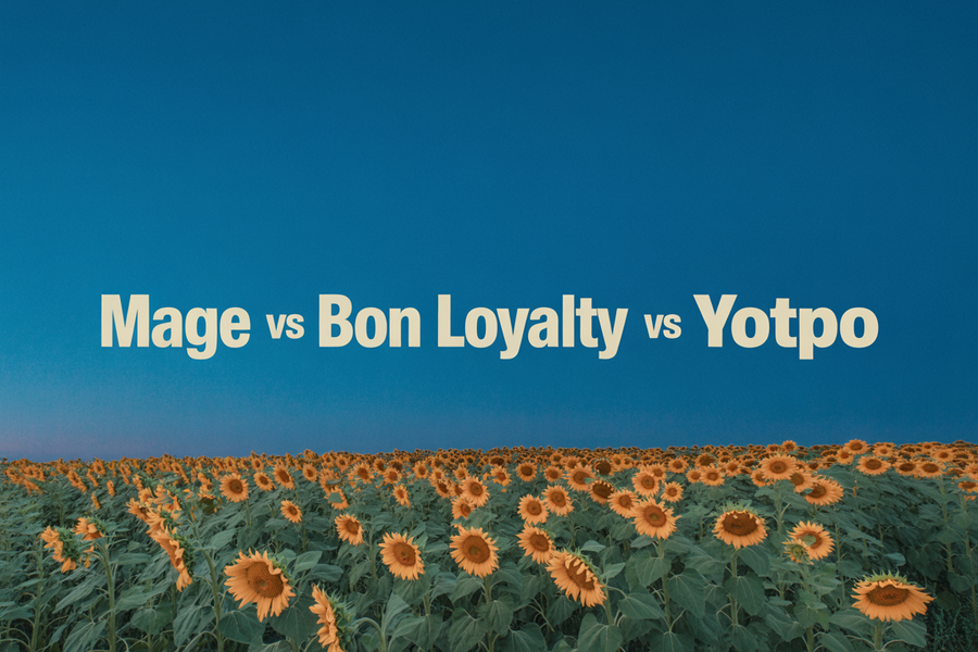 Mage vs BON Loyalty vs Yotpo: 2026 Comparison