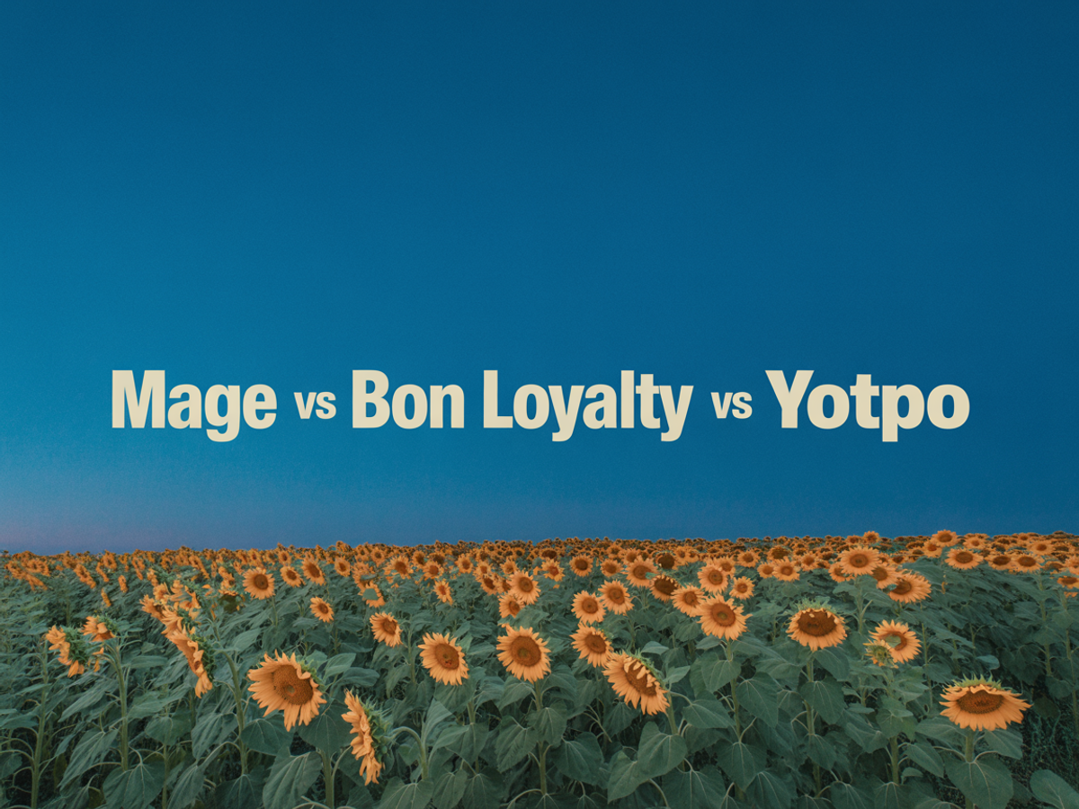 Mage vs BON Loyalty vs Yotpo: 2026 Comparison