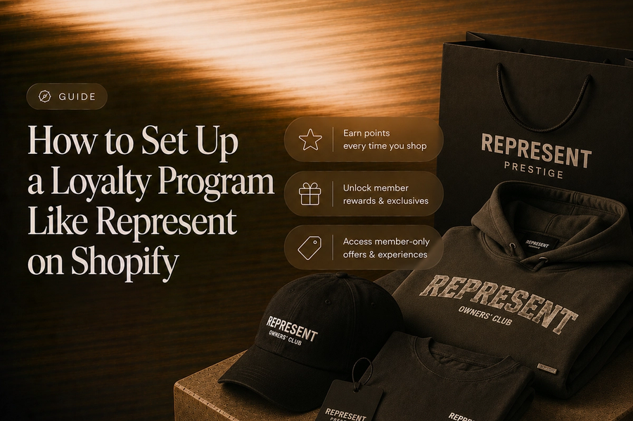 How to Set Up a Loyalty Program Like Represent Prestige on Shopify